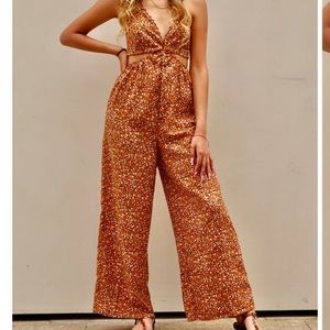 NWT floral Lush jumpsuit